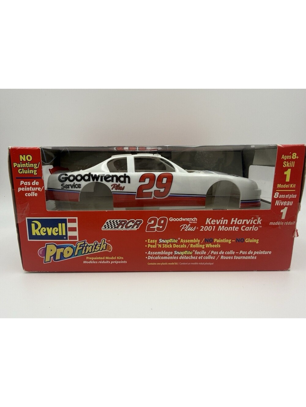 REVELL #29 KEVIN HARVICK GOODWRENCH SERVICE PLUS 1/24 SCALE MODEL KIT New